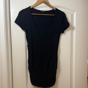 Express Classic Black Short Sleeve Tee